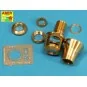 Late muzzle brake forTiger II (Henschel turret), 1/16 - Aber Models...