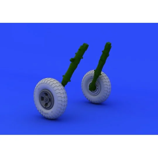 Spitfire wheels - 4 spoke for Eduard, 1/48 - Eduard Accessories 648118