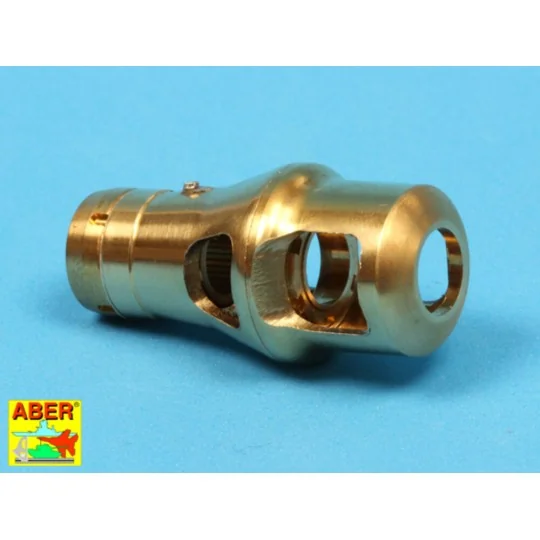 Late muzzle brake forTiger II (Henschel turret), 1/16 - Aber Models...