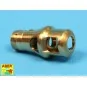 Late muzzle brake forTiger II (Henschel turret), 1/16 - Aber Models...