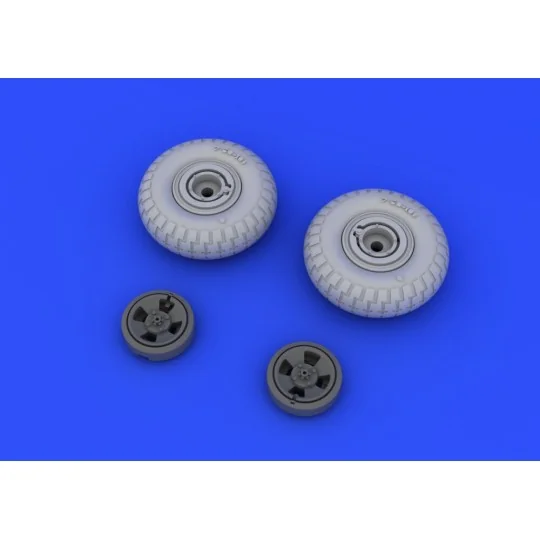 Spitfire wheels - 4 spoke for Eduard - Eduard Accessories 648118
