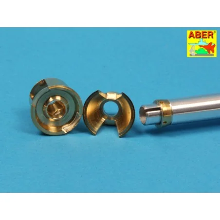 Early muzzle brake used on German 8, 8zm barrel Tiger I-early and T...