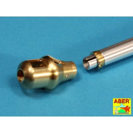 Early muzzle brake used on German 8, 8zm barrel Tiger I-early and T...