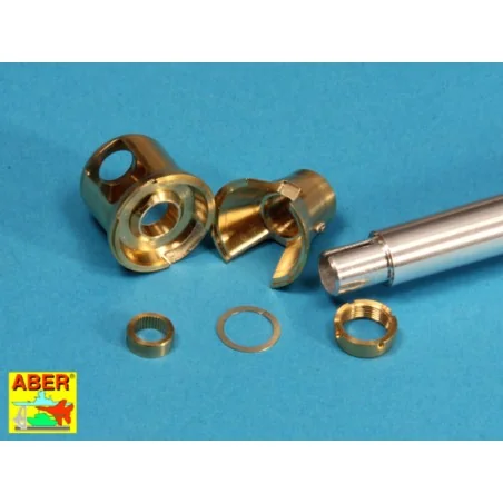 Early muzzle brake used on German 8, 8zm barrel Tiger I-early and T...