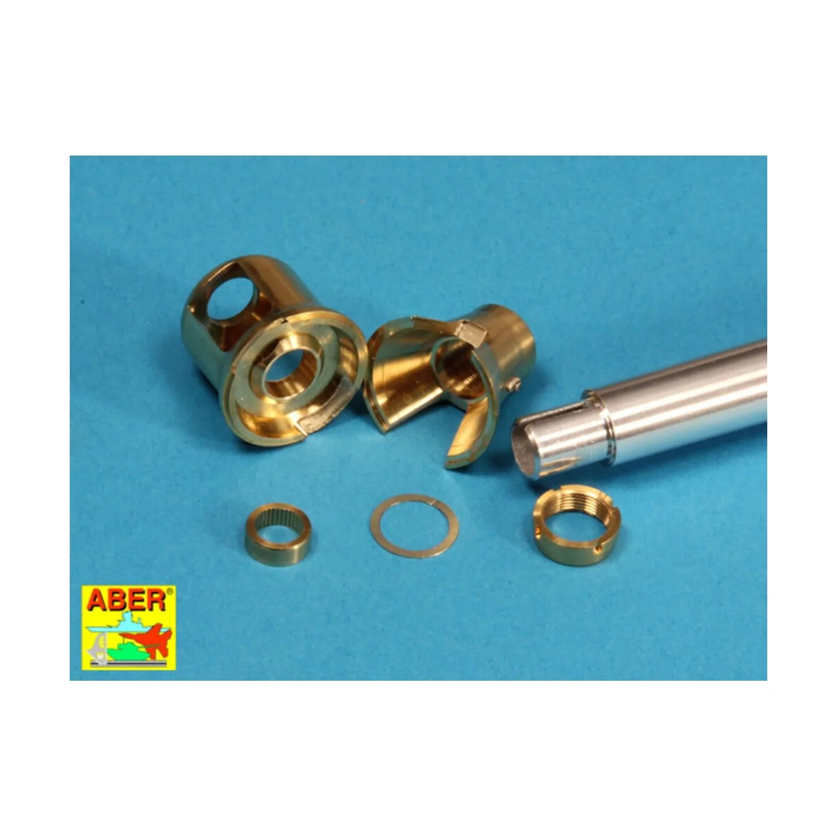 Early muzzle brake used on German 8, 8zm barrel Tiger I-early and T...