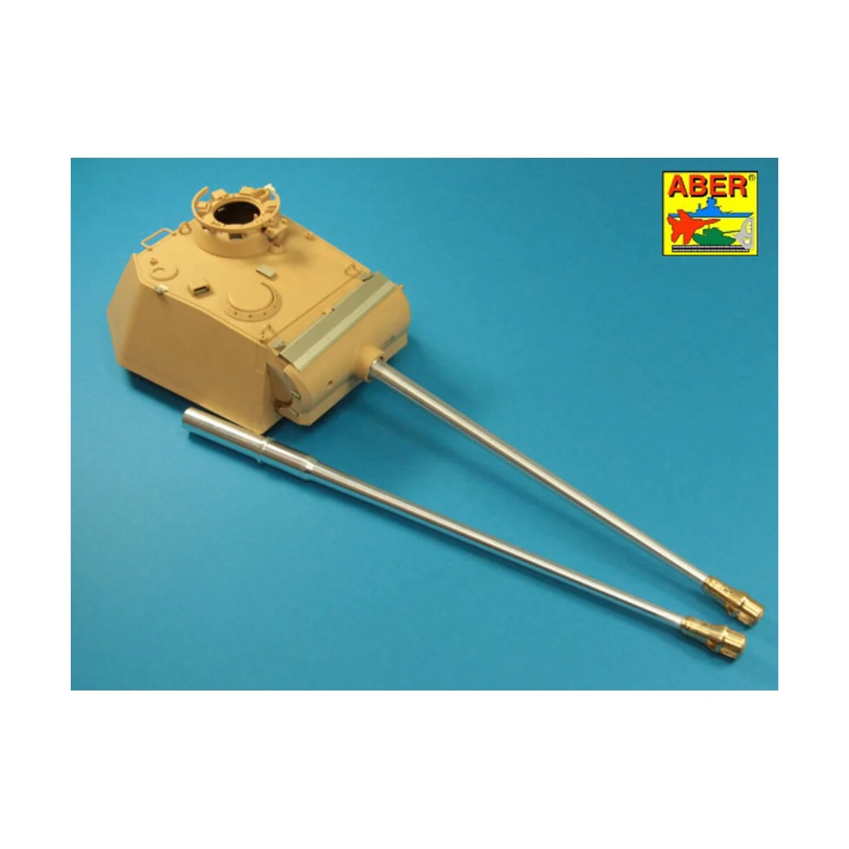 Muzzle brake for German 7, 5cm barrel used on Sd.Kfz. 171 Panther, ...