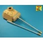 Muzzle brake for German 7, 5cm barrel used on Sd.Kfz. 171 Panther, ...