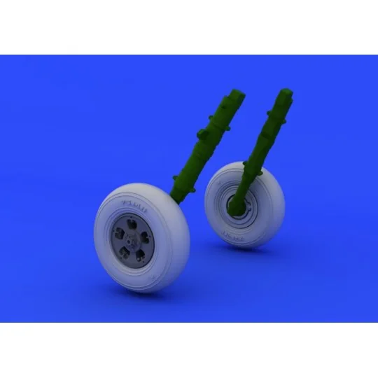 Spitfire wheels - 5 spoke for Eduard, 1/48 - Eduard Accessories 648119