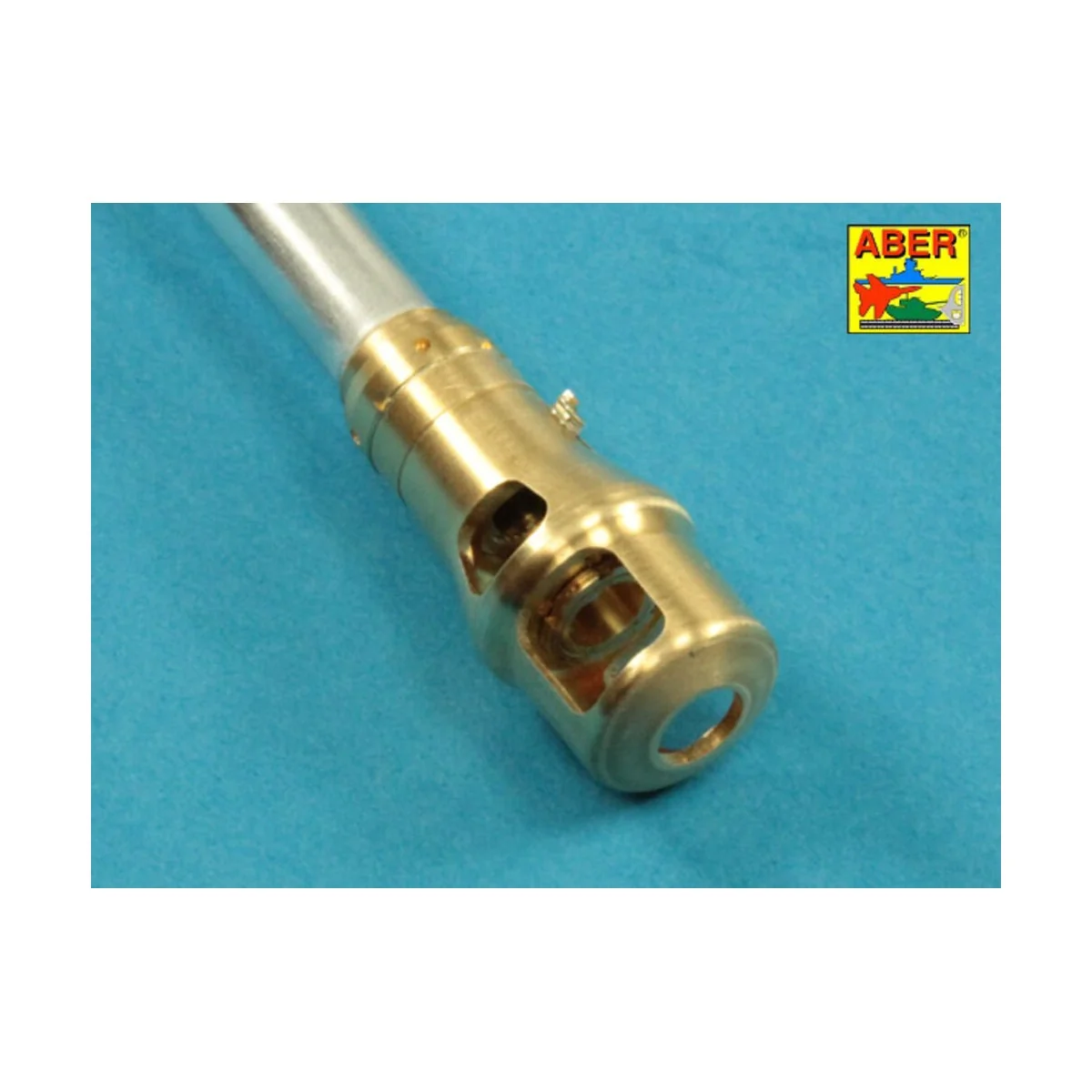 Muzzle brake for German 7, 5cm barrel used on Sd.Kfz. 171 Panther, ...