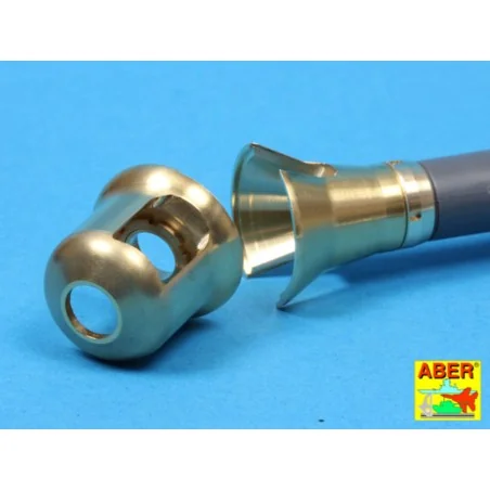 Early muzzle brake used on German 8, 8zm barrel Tiger I-early and T...
