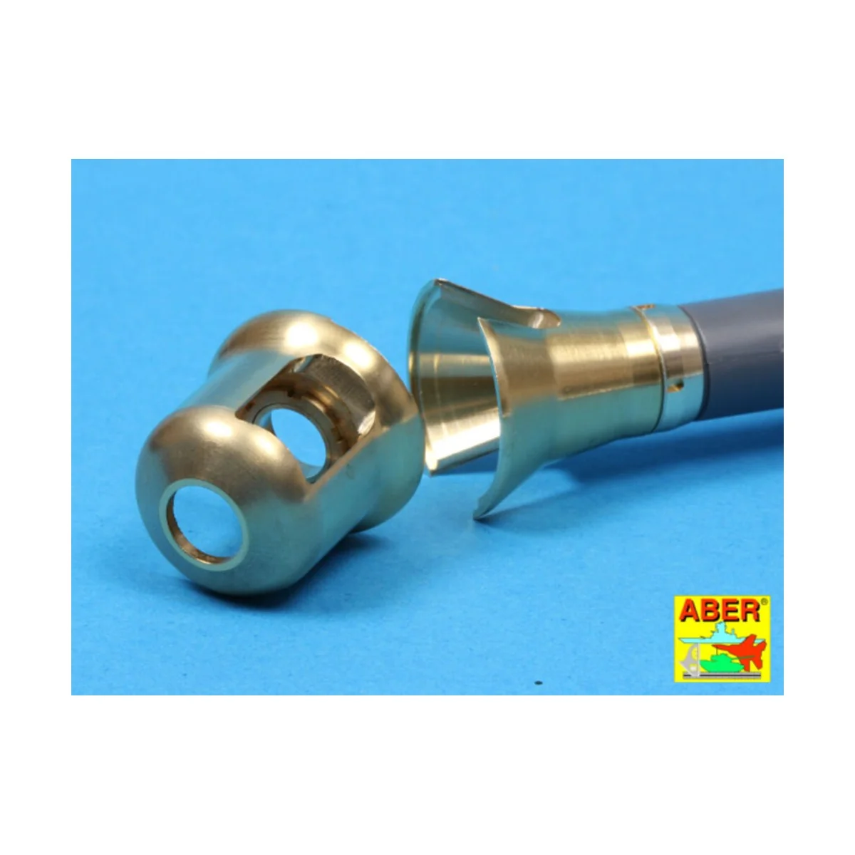 Early muzzle brake used on German 8, 8zm barrel Tiger I-early and T...