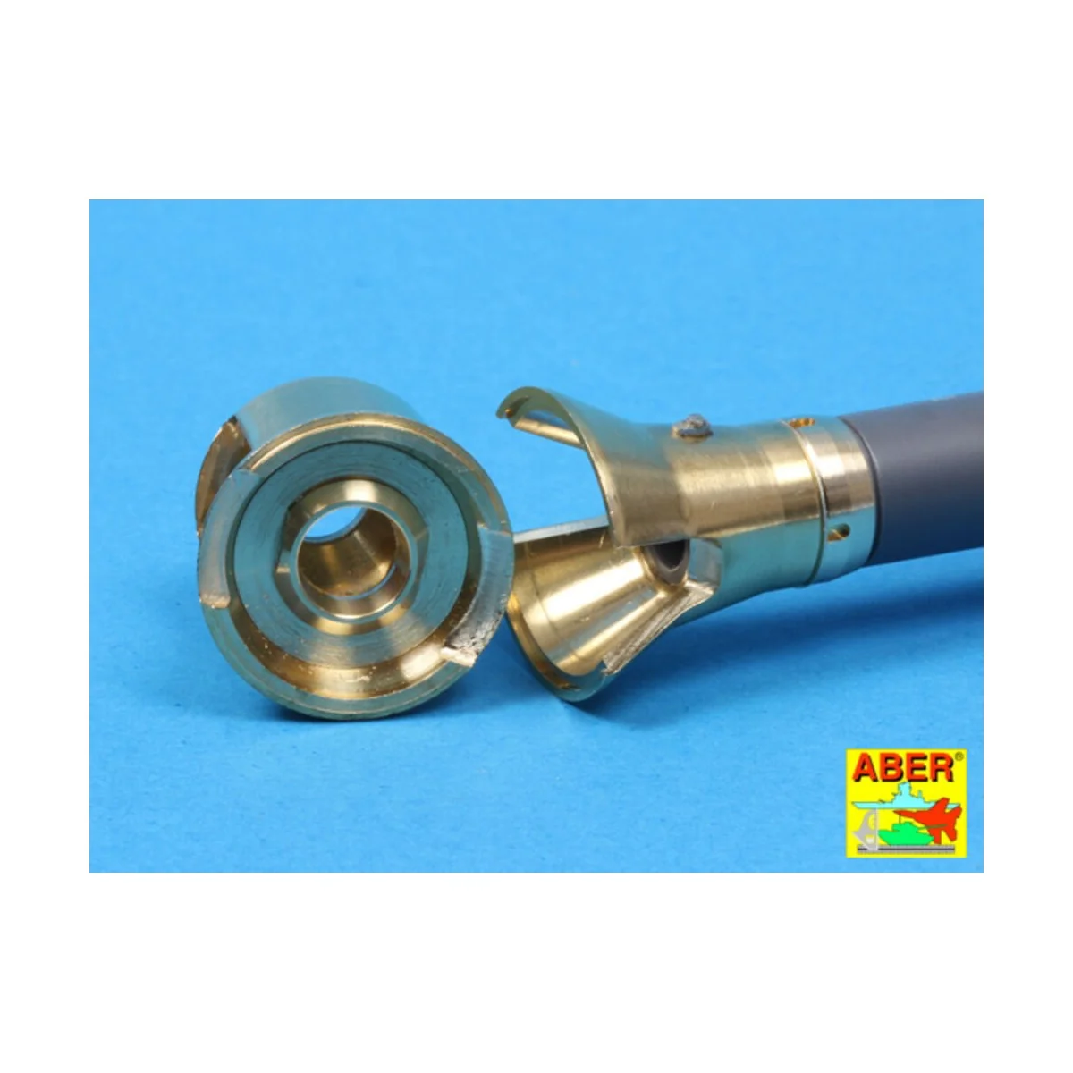 Early muzzle brake used on German 8, 8zm barrel Tiger I-early and T...