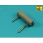 Set of 2 barrels for guns MG13 (long) used in German light tank Pz....