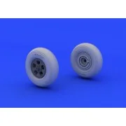Spitfire wheels - 5 spoke for Eduard, 1/48 - Eduard Accessories 648119