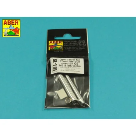Gun barrel for 37 mm M6 gun used on US M3 & M5 tanks, 1/16 - Aber M...