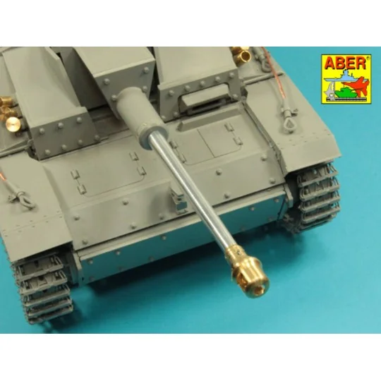 Early muzzle brake for 7, 5cm barrel Pz. IV, Ausf. G, 1/16 - Aber M...