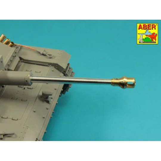 Early muzzle brake for 7, 5cm barrel Pz. IV, Ausf. G, 1/16 - Aber M...