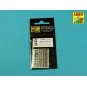Seat belt fasteners, 1/24 - Aber Models 24001