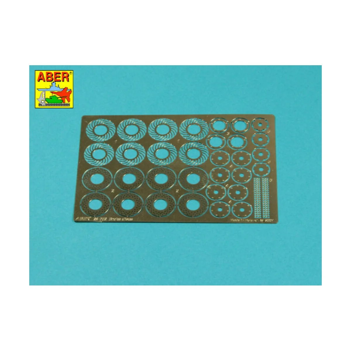 Brake discs, 1/24 - Aber Models 24002