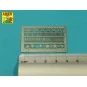 Seat belt fasteners, 1/24 - Aber Models 24001