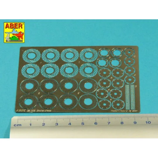 Brake discs, 1/24 - Aber Models 24002