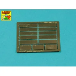 License plates, 1/24 - Aber Models 24003 2