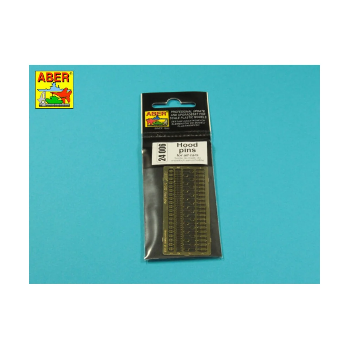 Hood pins, 1/24 - Aber Models 24006