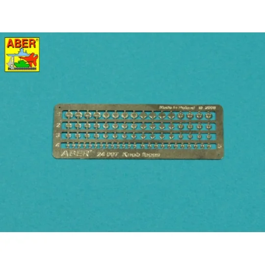 Knob Faces, 1/24 - Aber Models 24007