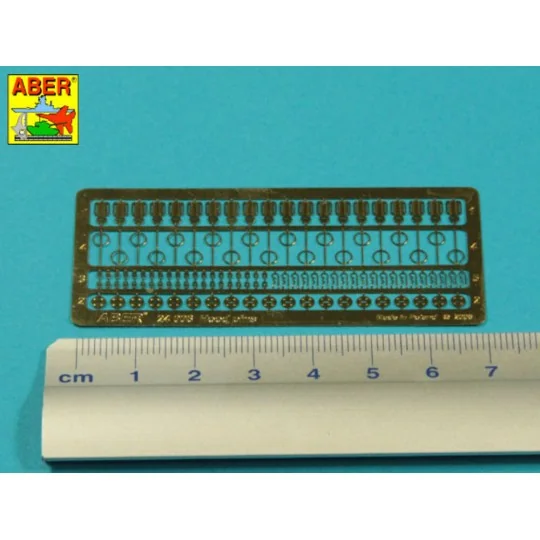 Hood pins, 1/24 - Aber Models 24006