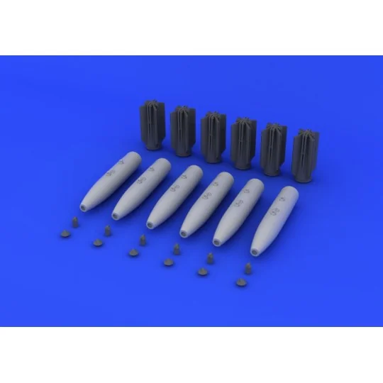 Mk.82 bombs w/airbrake early, 1/48 - Eduard Accessories 648128