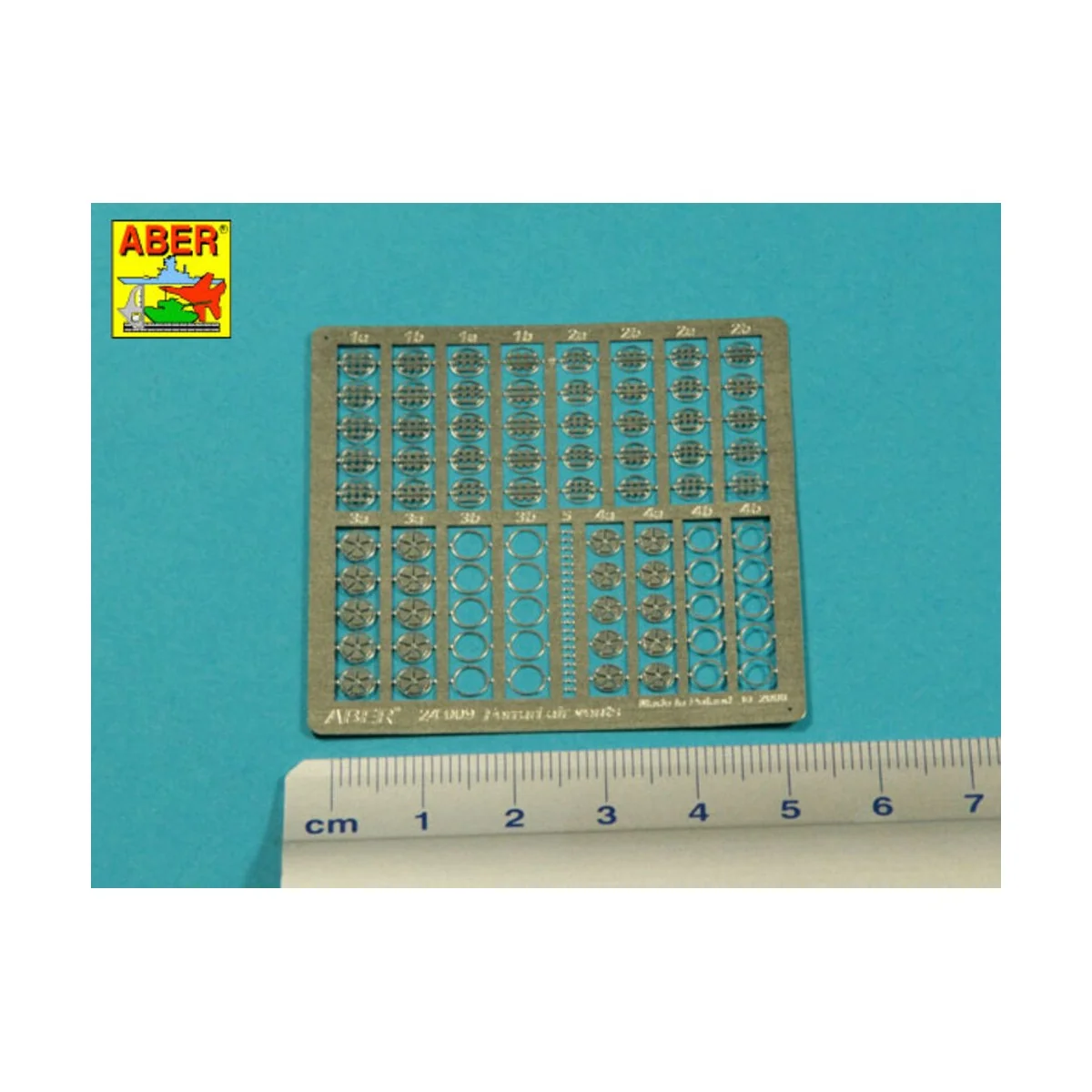 Ferrari air vents, 1/24 - Aber Models 24009