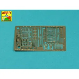 Hood hinges for all cars, 1/24 - Aber Models 24010 2