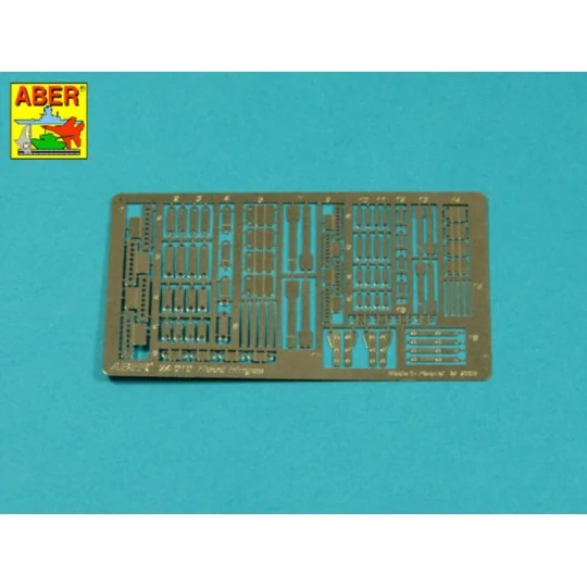 Hood hinges for all cars, 1/24 - Aber Models 24010