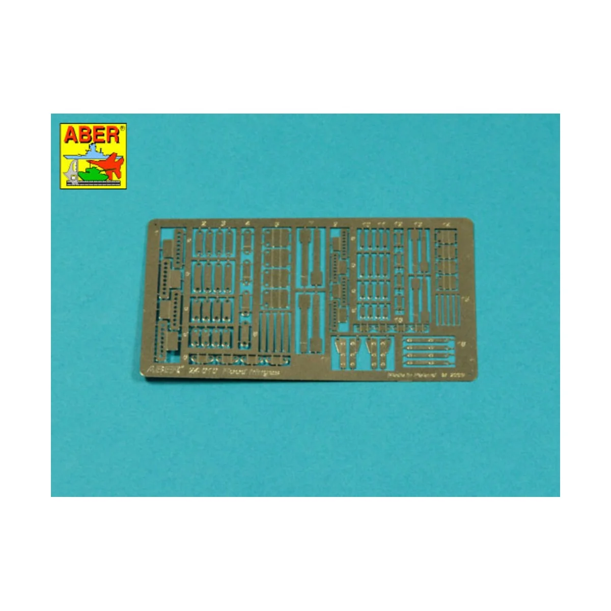 Hood hinges for all cars, 1/24 - Aber Models 24010