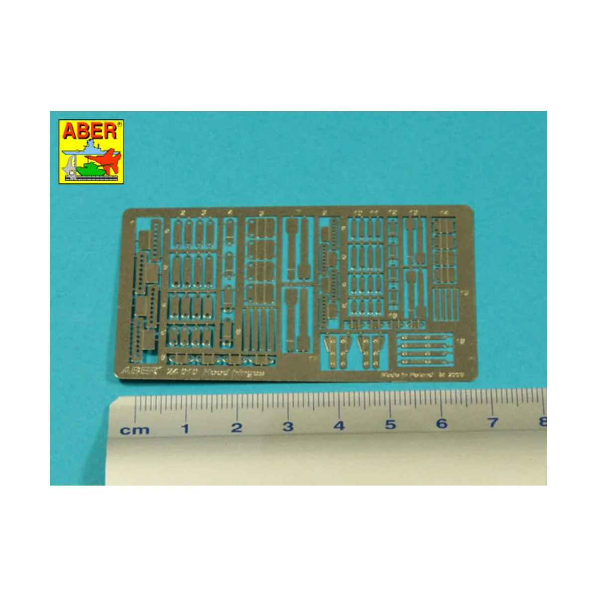 Hood hinges for all cars, 1/24 - Aber Models 24010