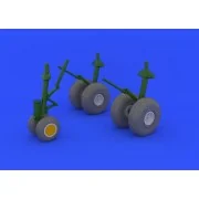 B-29 wheels for Revell, 1/48 - Eduard Accessories 648132 B-29 wheels for Revell, 1/48 - Eduard Accessories 648132