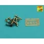 Shock absorbers, 1/24 - Aber Models 24013