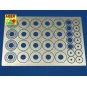 Standart slotted discs brakes dia.14mm, 1/24 - Aber Models 24015