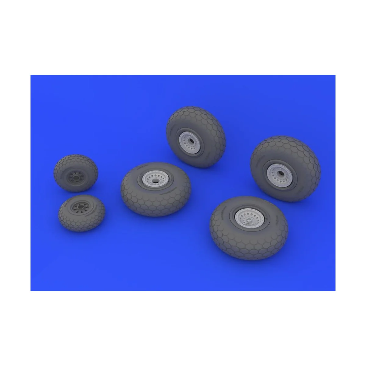 B-29 wheels for Revell, 1/48 - Eduard Accessories 648132 B-29 wheels for Revell, 1/48 - Eduard Accessories 648132