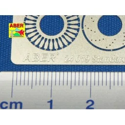Standard drilled discs brakes dia 14mm, 1/24 - Aber Models 24019 2