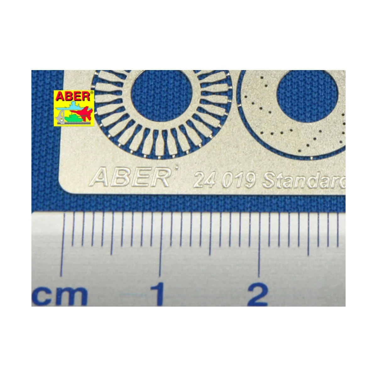 Standard drilled discs brakes dia 14mm, 1/24 - Aber Models 24019