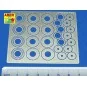 Standard drilled discs 13mm, 1/24 - Aber Models 24022