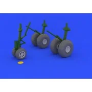 B-29 wheels for Revell, 1/48 - Eduard Accessories 648132 B-29 wheels for Revell, 1/48 - Eduard Accessories 648132
