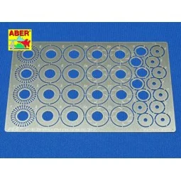 Standard slotted discs 13mm, 1/24 - Aber Models 24023 2