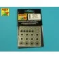 Standard drilled discs brakes dia 14mm, 1/24 - Aber Models 24019