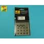 Standard drilled discs 13mm, 1/24 - Aber Models 24022