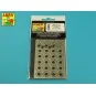 Standard slotted discs 13mm, 1/24 - Aber Models 24023