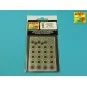 Standard slotted discs 12mm, 1/24 - Aber Models 24025
