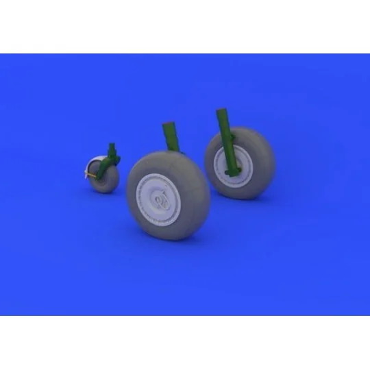 Ju 88 wheels late for Dragon - Eduard Accessories 648134