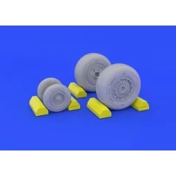 F-4C wheels for Academy, 1/48 - Eduard Accessories 648142